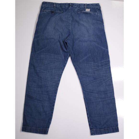 Polo Ralph Lauren Mens Salinger Chino Straight Fit Denim Jeans Pants 38x30 - Picture 3 of 9
